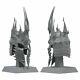 Couronne D'arthas Impression 3d Modèle De Figurine Non Peinte Gk Kit Blanc Nouveau Jouet Chaud En Stock