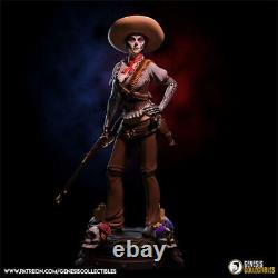 Cowgirl gitane modèle de figurine 3D à imprimer non peint Kit GK Blank Hot Toy En Stock