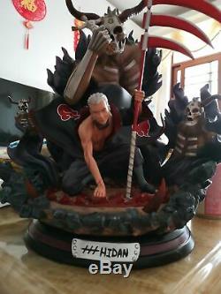 DM Studio Naruto Akatsuki Hidan Modèle En Résine Statue Gk Avec Lumière Led Mort Figure