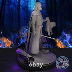 Darth Vader Mort d'Ewok 12 Figure Custom Kit de Modèle en Résine à Peindre DIY