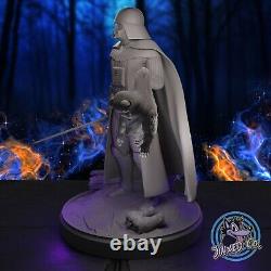 Darth Vader Mort d'Ewok 12 Figure Custom Kit de Modèle en Résine à Peindre DIY