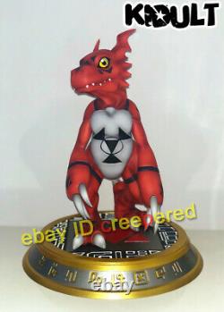 Digimon Guilmon Resin Figure Modèle Painted Statue Brand Kidult Anime