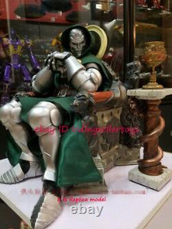 Doctor Doom In Throne Victor Vo 1/4 Statue Figure Collectible 20 Recast Modèle