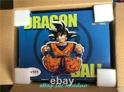 Dragon Ball Z Fc Son Goku Sitting Statue Resin Model Figure Class Original Nouveau