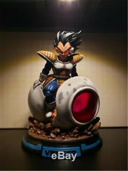 Dragon Ball Z Super Saiyan Majin Vegeta Spaceship Gk Résine Statue Modèle Figure