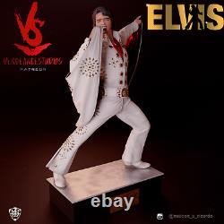 ELVIS Kit de modèle en résine 3D non peint et non assemblé GK2