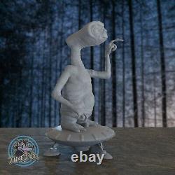 E. T. Extraterrestre 13.2 Figure Kit de Modèle en Résine Personnalisable à Peindre Soi-même Statue