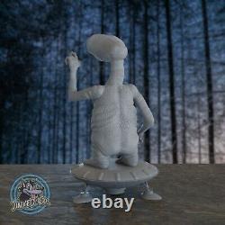 E. T. Extraterrestre 13.2 Figure Kit de Modèle en Résine Personnalisable à Peindre Soi-même Statue