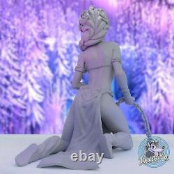 Elsa Slave Frozen Princess 14.5 Figure Custom Resin Model Kit Bricolage Peinture Statue