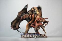 En Stock Cthulhu Painted Resin Gk Model 7'' Sculpture Statue Collection Figurine