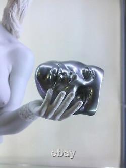 Erotic Nu Female Torso Tragedy Comedy Jaydee Models Sculpture Jonathan Dewar