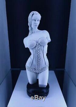 Femme Érotique Torse Burlesque Jaydee Modèles Sculpture Jonathan Dewar