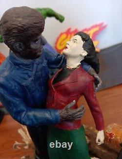 Figurine 3D en résine du Loup-Garou Lon Chaney Jr. Professionnellement peinte, rare