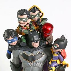 Figurine Batman Robin Famille Statue Modèle Jouet Bd Cadeau Jouet Jouet