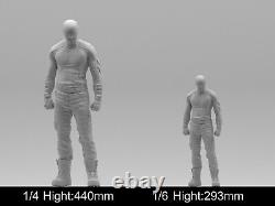 Figurine Daredevil en résine modèle 3D à imprimer, non peinte, non assemblée, en kit GK