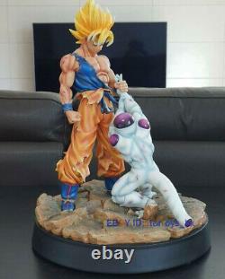 Figurine Instock Dragon Ball 1/6 Son Goku Frieza Modèle Resin Statue 16''h Figure