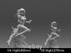 Figurine de Femme Héroïne Rogue en Résine en modèle 3D à imprimer non peinte et non assemblée Kit GK