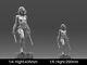 Figurine De Combat Black Widow En Résine Modèle 3d à Imprimer Non Peinte Non Assemblée En Kit Gk