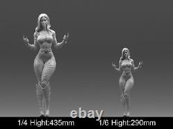 Figurine de combattant en acier X23 en résine modèle impression 3D Kit non peint non assemblé GK DIYKit
