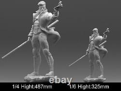 Figurine de l'homme héroïque Gambit en résine modèle 3D imprimé non peint et non assemblé, kit DIY GK