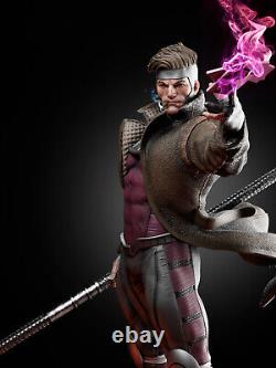 Figurine de l'homme héroïque Gambit en résine modèle 3D imprimé non peint et non assemblé, kit DIY GK