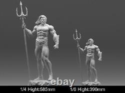 Figurine en résine du modèle Aqua Gold SEAman 3D, impression non peinte et non assemblée, kit GK