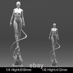 Figurine modèle non peinte et non assemblée en résine Angelina Jolie Sexy imprimée en 3D