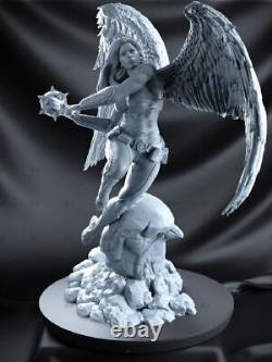 Figurine non peinte Hawkgirl modèle GK Kit non assemblé 1/8 34cm Nouveau jouet en stock