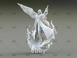 Figurines de personnages 3D à imprimer en résine non peinte Anime Sephiroth 1/6, kit de modèle GK de 43cm