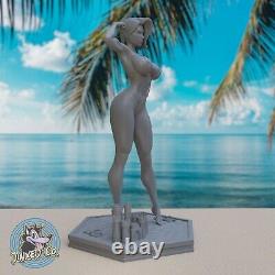 Fille Puissance Sexy en Bikini 12,2 Figurine Kit de Modèle en Résine Personnalisé DIY Statuette