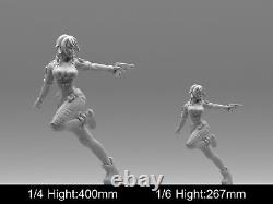 Filles fantômes sexy 3D kit de modèle d'impression en résine figurine non peinte non assemblée GK