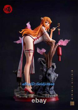 Foc One Piece Nami Figure Chinese Style Nami In Cheongsam Resin Model In Stock