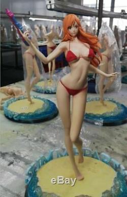 Fz Studio One Piece Nami Figure Bikini Painted 1/4 Modèle Défroque En Stock Anime