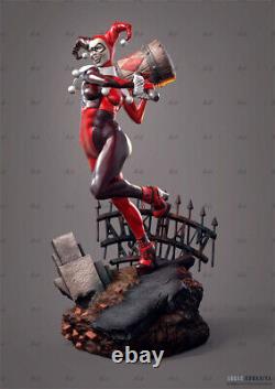 Harley Quinn Impression 3d Figurine Non Peinte Modèle Gk Blank Kit New Hot Toy Stock