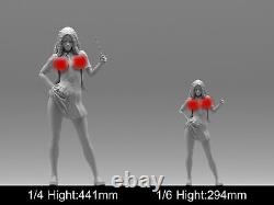 Harry Sexy Girl Hermion Kit 3D imprimé non peint non assemblé Modèle GK Résine NSFW