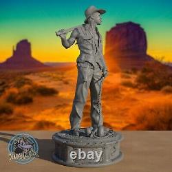 Indiana Jones 15.4 Modèle De Résine De Figure Sur Mesure Kit De Peinture Bricolage Statue