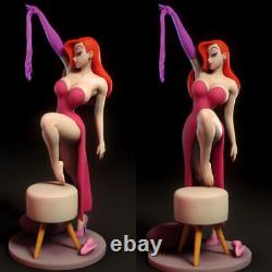 Jessica Rabbit Impression 3d Figurine Non Peinte Modèle Gk Blank Kit Hot Toy En Stock