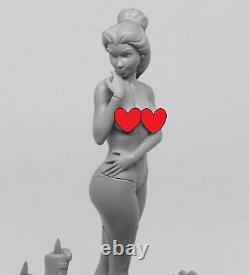 Jolie princesse Fan art Figurine en résine 3D 12k modèle imprimé en kit Non peint Non assemblé