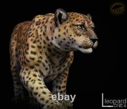 Jxk 1/6 Décor Snow Leopard Panther Figure Animale Modèle Collecteur Gk Pré-commande
