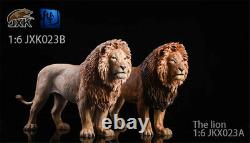 Jxk 1/6 Lion Figurine Panthera Leo King Animal Model Collector Gk Toy Décoration