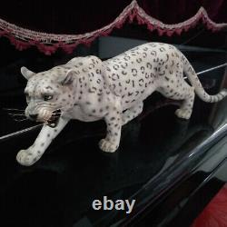 Jxk 1/6 Snow Leopard Panther Figure Animal Model Collector Gk Felid Decor Toy