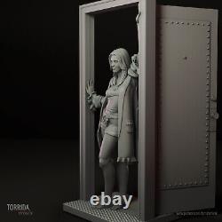 Kaley Fan art figurine 3D imprimée en résine 12k modèle non peint non assemblé GK grand