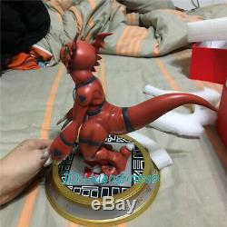Kidult Digimon Guilmon Figure Résine Modèle Painted Statue En Stock Anime 25cmh Gk