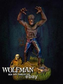 Kit De Modèle D'hommage De Wolfman Lightning Frightening