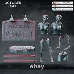 Kit Modèle D'infirmière En Résine Silent Hill