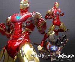 Kit Modèle De Résine Iron Man 16 Marvel Avengers Statue Sculpture