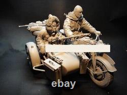 Kit de figurine de soldat américain de la Seconde Guerre mondiale en résine non peinte à l'échelle 1/9, à assembler (GK)