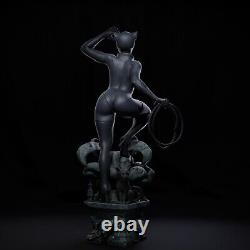 Kit de modèle à l'échelle en résine de Catwoman non peint impression 3D