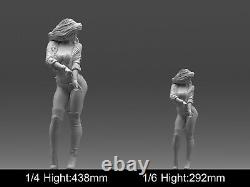 Kit de modèle d'impression 3D en résine non peinte et non assemblée 'Rogue Spec Sexy Girl'