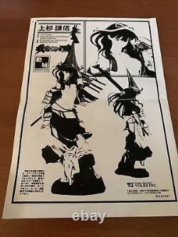 Kit de modèle de figure en résine 1/4 Uesugi Kenshin GK DIY Figurine non peinte non assemblée